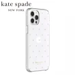 【KATE SPADE】iPhone 12/12 Pro 6.1吋 手機保護殼/套(霓虹黑桃+彩鑽)