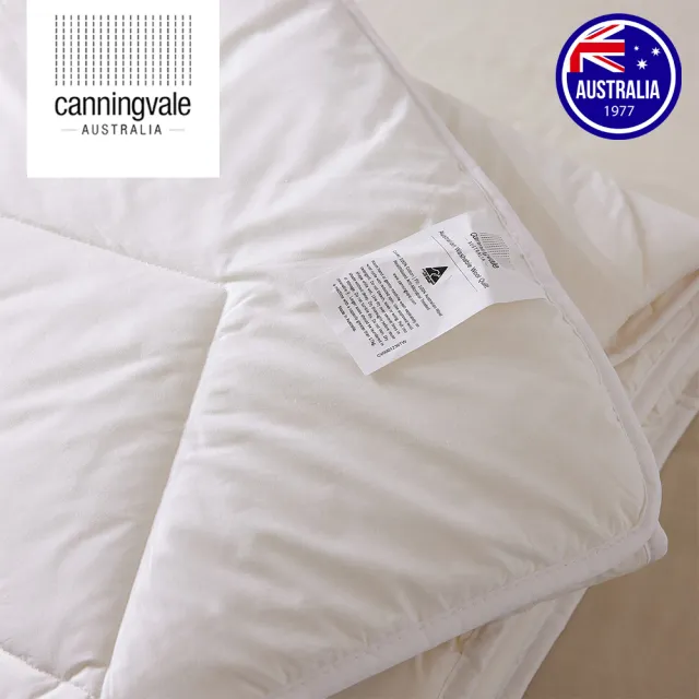 【canningvale】澳洲坎寧威爾-可水洗防菌抗敏100%純羊毛冬被(雙人3.2kg)/