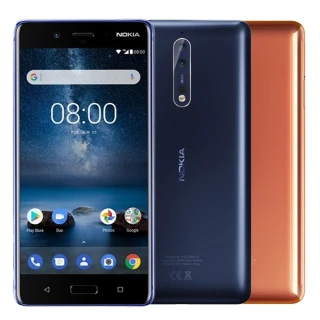 【NOKIA】福利品 Nokia 8 八核雙主鏡頭智慧機(4G/64G)