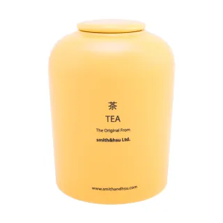 【smith&hsu】鮮彩陶瓷茶罐(金黃色)