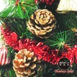 【摩達客】耶誕-1尺/1呎-30cm台灣製迷你裝飾綠色聖誕樹(含金鐘糖果球系/免組裝/本島免運費)