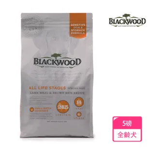 【BLACKWOOD 柏萊富】功能性全齡護膚亮毛配方-5磅(羊肉+糙米)