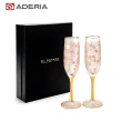 【ADERIA】日本進口櫻花系列香檳對杯禮盒180ML