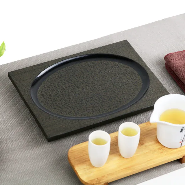 【生活禪】玄武岩石雕茶盤-小方茶盤