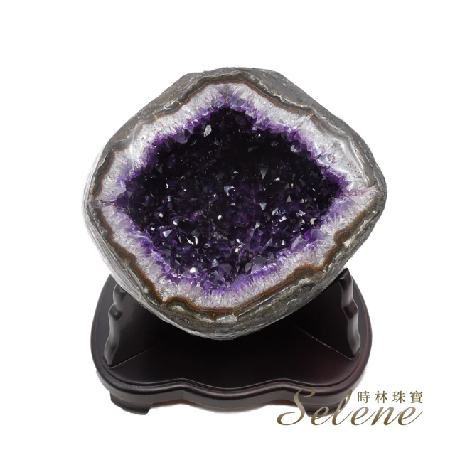 【Selene】頂級5A烏拉圭紫晶洞(4-6kg款、重量隨機出貨)
