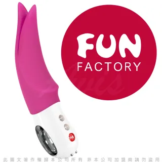【FUN FACTORY】Volta 沃爾特 多功能仿舌外部震動器-玫紅 充電式