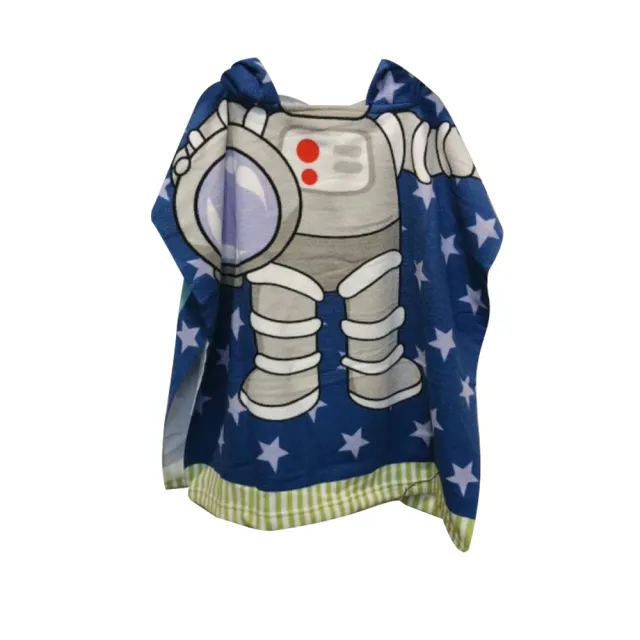 【Baby童衣】任選 兒童 卡通人物造型浴巾浴袍 88137(小狐狸)