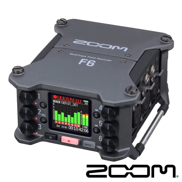 【ZOOM】F6 可攜式多軌錄音機(正成公司貨)