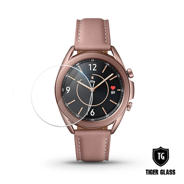 【T.G】SAMSUNG Galaxy Watch3 41mm 鋼化玻璃保護貼(滿版)