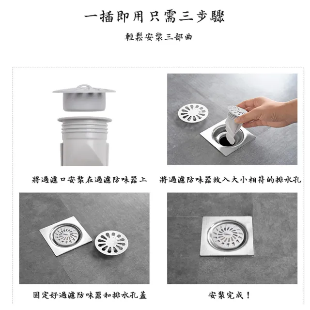 My Life漫遊生活 飯店御用浴室排水口過濾防味器2入組 防臭 排水孔 衛浴 Momo購物網