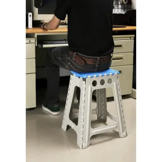【簡單樂活】45公分止滑摺合椅(塑膠折合椅 45公分折合椅 止滑椅 露營椅)