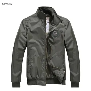 【CPMAX】潮流空軍裝 潮流飛行夾克 立領休閒夾克 男款外套 修身夾克 軍裝外套 立領夾克(C75)
