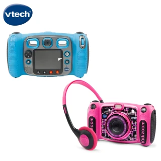 【Vtech】多功能兒童MP3遊戲相機(2色可選)