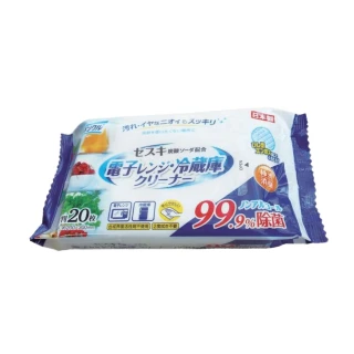 【日本Life-do】微波爐/冰箱去汙除菌濕紙巾20入/175g