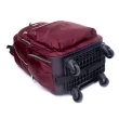 【DF Queenin】商務洽公16吋旅行多功能防潑水拉桿登機行李包-共3色
