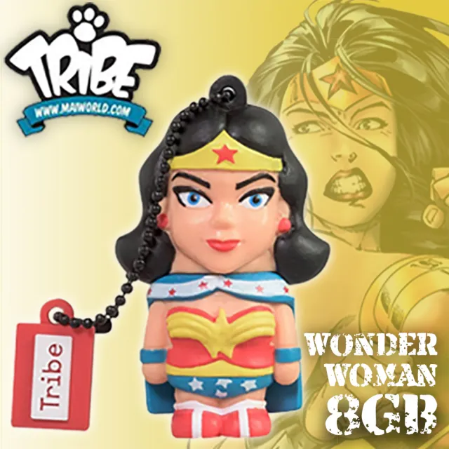【TRIBE】DC COMICS 8GB 隨身碟 - 神力女超人(DC)