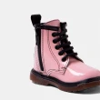 【MISWEAR】GUANTITOS 西班牙真皮軍事靴-粉色