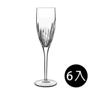 【義大利Luigi Bormioli】古典雕刻香檳杯-200ml(6入組)