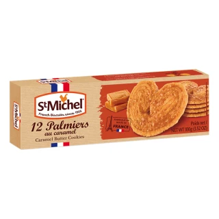 【St.Michel】焦糖甜心酥餅 100g(法國百年知名品牌)