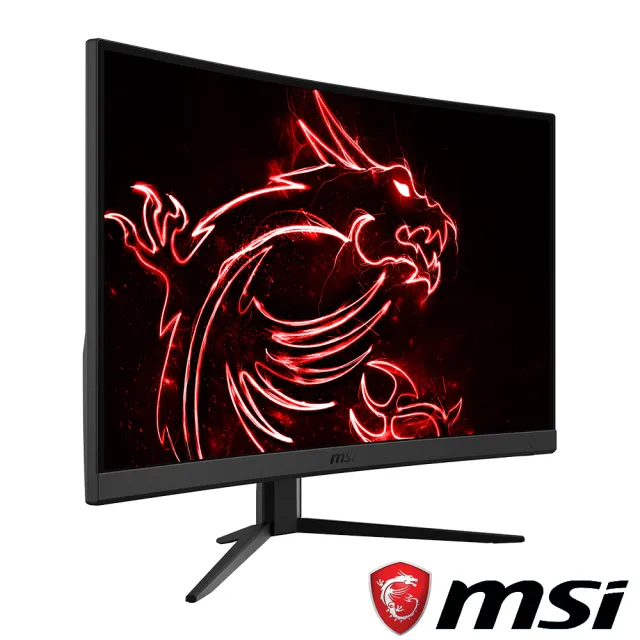 Msi 微星 Optix G27cq4 27型wqhd電競曲面顯示器 165hz 1500r曲面 Momo購物網