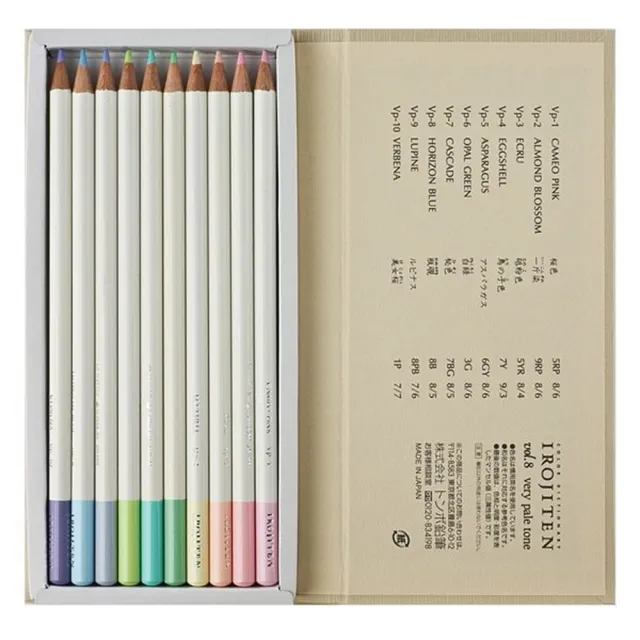 TOMBOW TOMBOW IROJITEN 色辭典鉛筆 第三集(3本共30色)