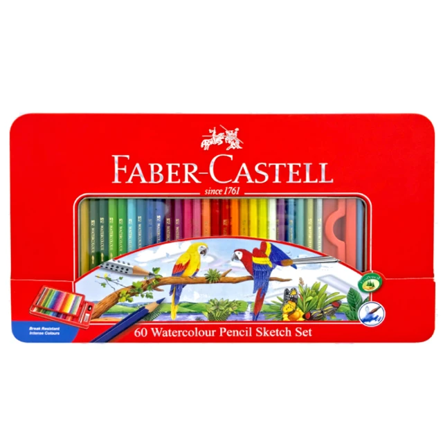 Faber-Castell 水性色鉛60筆色(115965)