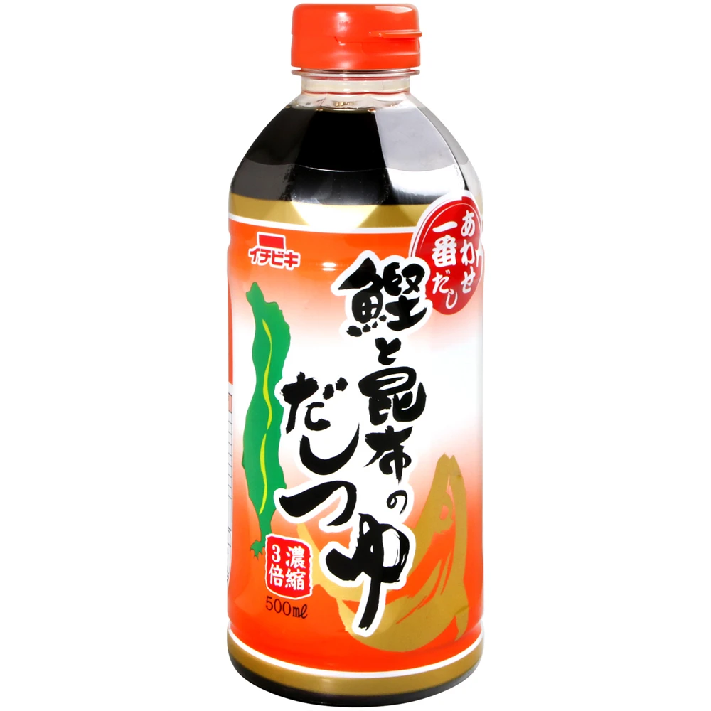 【Ichibiki】鰹魚昆布風味麵味露(500ml)