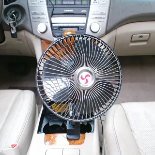 【3D】車用夾式電風扇(八吋)