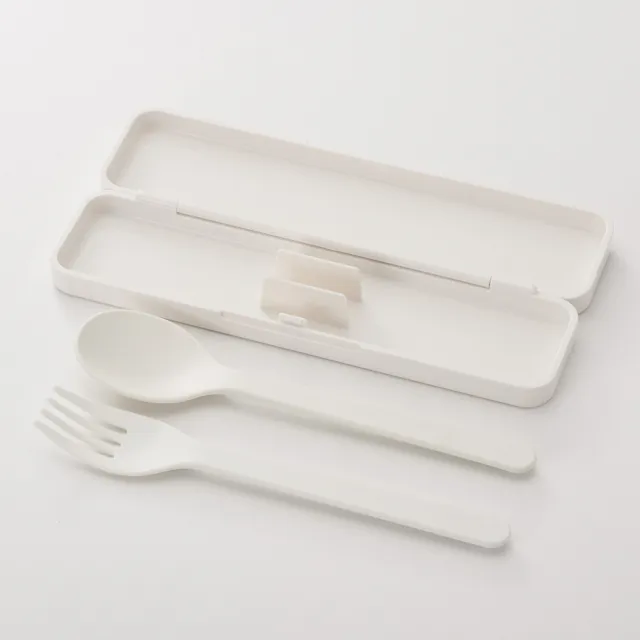 【MUJI 無印良品】餐具組/叉子&湯匙(共2色)