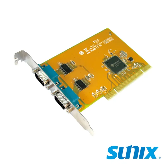 【SUNIX】RS-232 PCI 2埠 擴充卡(SER5037A)