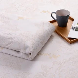 【織眠家族】針織緹花床包式防水保潔墊(雙人)