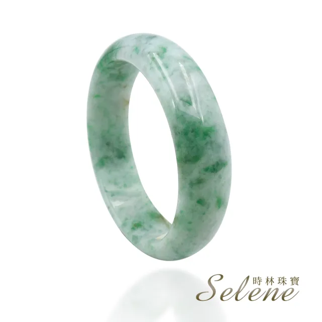 Selene 冰糯地花青種翡翠手鐲 A貨翡翠fb123 Momo購物網