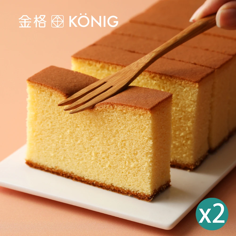 【金格食品】長崎蜂蜜蛋糕十片裝2盒組(十大伴手禮)