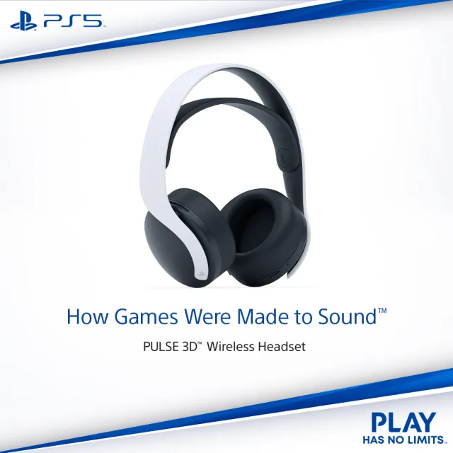 Sony 索尼 Ps5 Pulse 3d 無線耳機組 Playstation 5 原廠周邊 Momo購物網