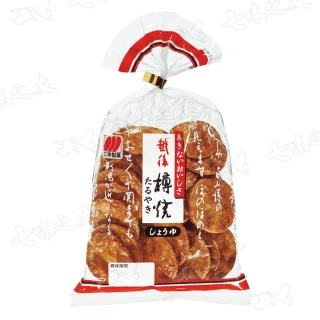 【三幸製果】越後樽燒米果-醬油風味 96g