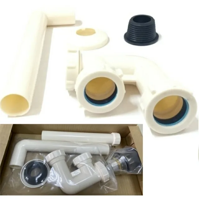 Ainmax 艾買氏 浴室洗面盆用 防臭排水p管 台灣製造abs牆壁排水管塑膠p管 Momo購物網