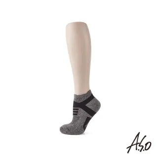 【A.S.O 阿瘦集團】足跟減壓襪 氣墊款(灰色)