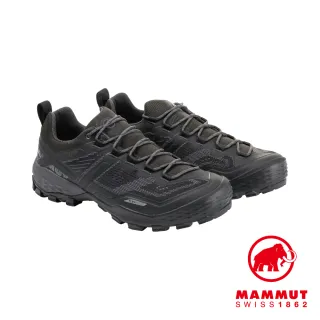 【Mammut 長毛象】Ducan Low GTX 低筒登山健行鞋 男款 黑/鈦金灰 #3030-03520