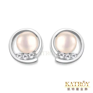 【KATROY】天然珍珠 5.5 - 6.0 mm 耳針式 FA0252(二款任選)