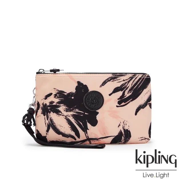 Kipling 珊瑚花潑墨多層配件包 Creativity Xl Momo購物網