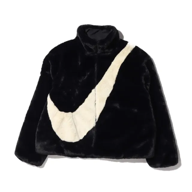 nike big swoosh jacket fur