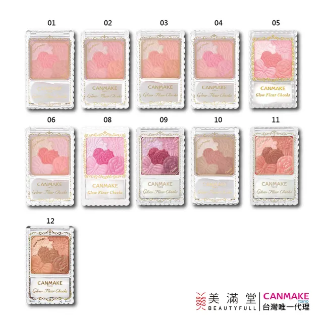 【CANMAKE】花漾戀愛修容組
