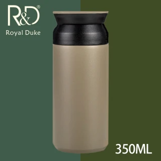 【Royal Duke】磨砂304不鏽鋼350ml保溫瓶-綠(雙層茶擋杯口設計)