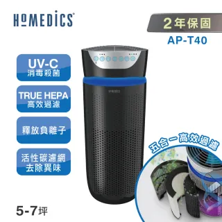 HOMEDICS(UV離子殺菌空氣清淨機AP-T40)