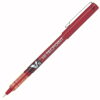 V5鋼珠筆 0.5紅(2支1包)