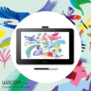 【Wacom】One Creative Pen Display 創意手寫繪圖液晶螢幕(DTC133W1D)