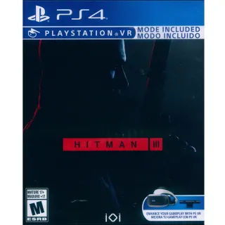 【SONY 索尼】PS4 刺客任務 3  英文美版(HITMAN 3)