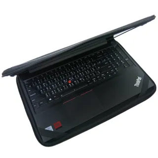 【Ezstick】Lenovo ThinkPad E15 15吋S 通用NB保護專案 三合一超值電腦包組(避震包)