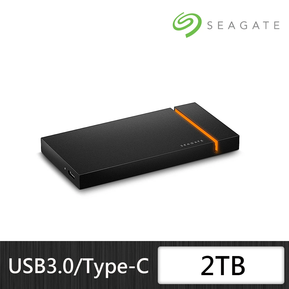 【SEAGATE 希捷】FireCuda Gaming SSD 2TB 外接式固態行動硬碟(STJP2000400)