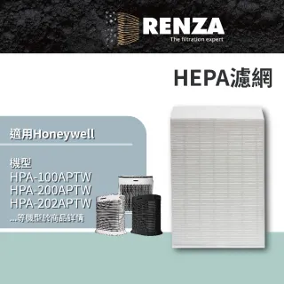 【RENZA】HEAP濾網 適用Honeywell HPA-100/200/202/300APTW HPA-5150/5250/5350WTW(可替代HRF-R1)